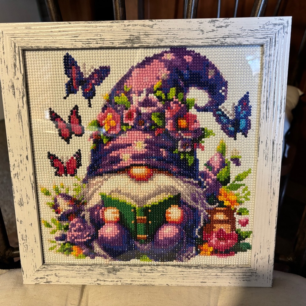 Gnome picture framed